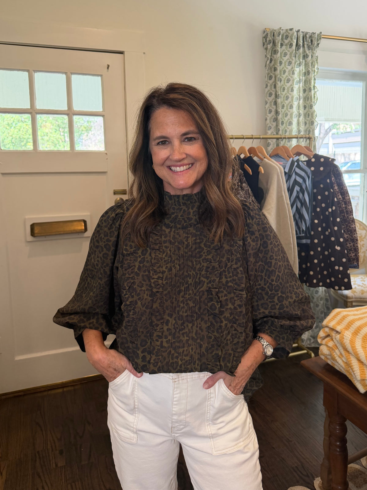 Cheetah Blouse