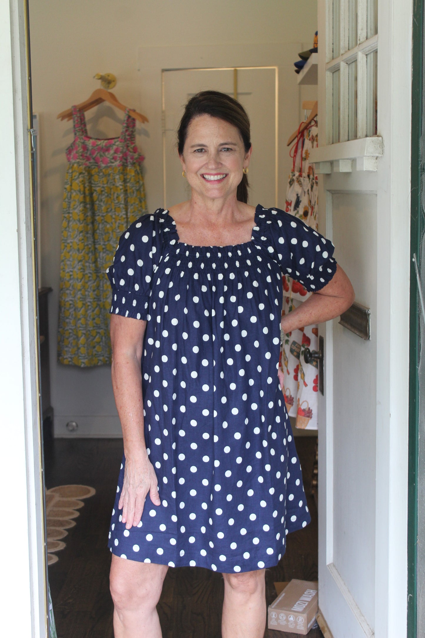 Ally Polka Dot Dress