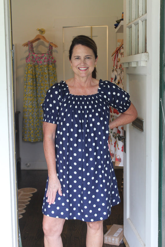 Ally Polka Dot Dress