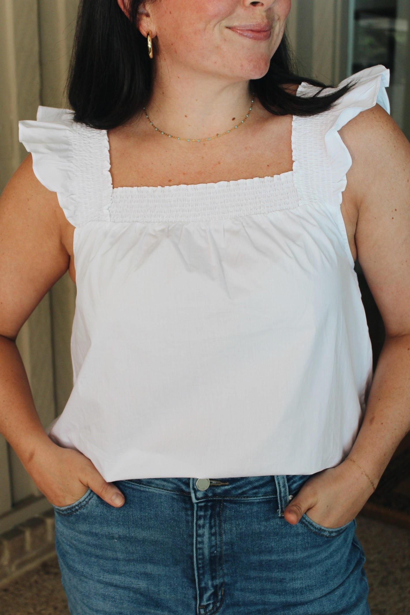 Summer Smocked Top