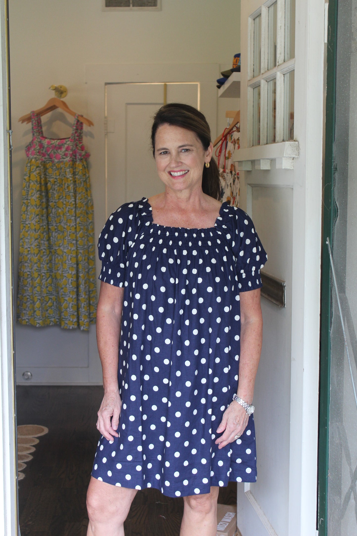 Ally Polka Dot Dress
