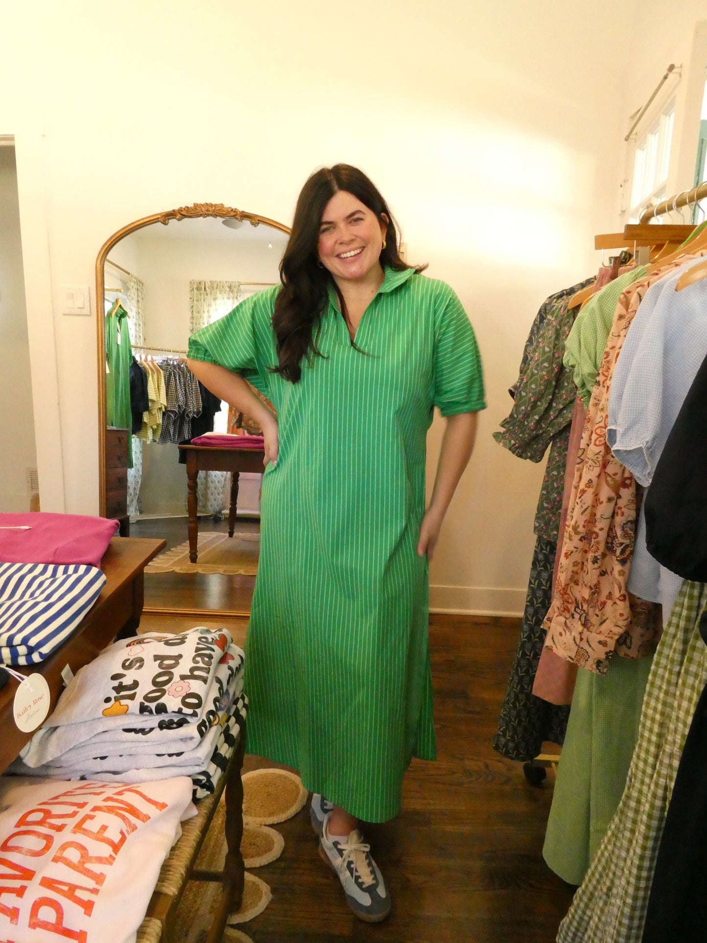 Kelly Green Caftan
