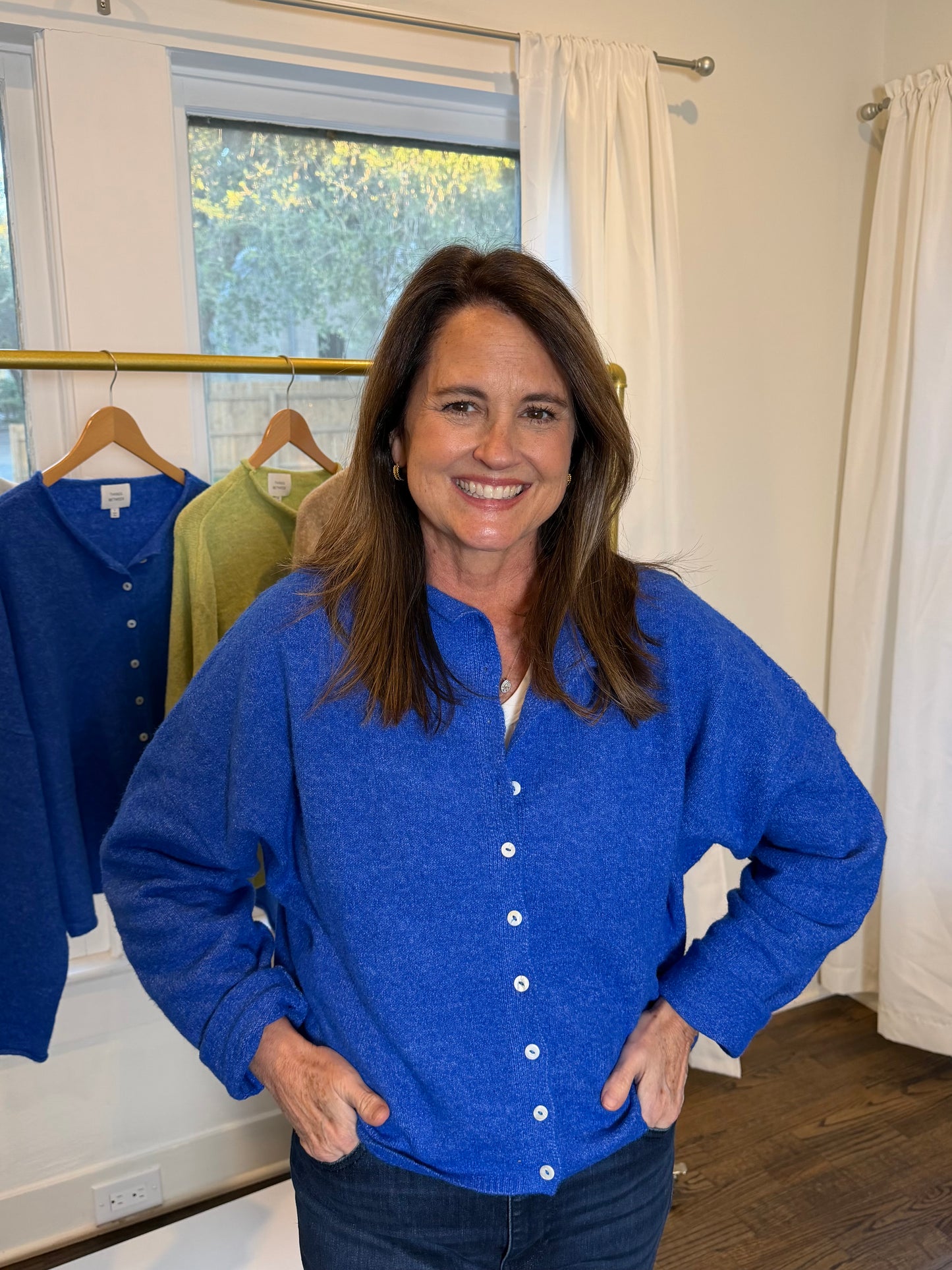 Cobalt Piper Cardigan