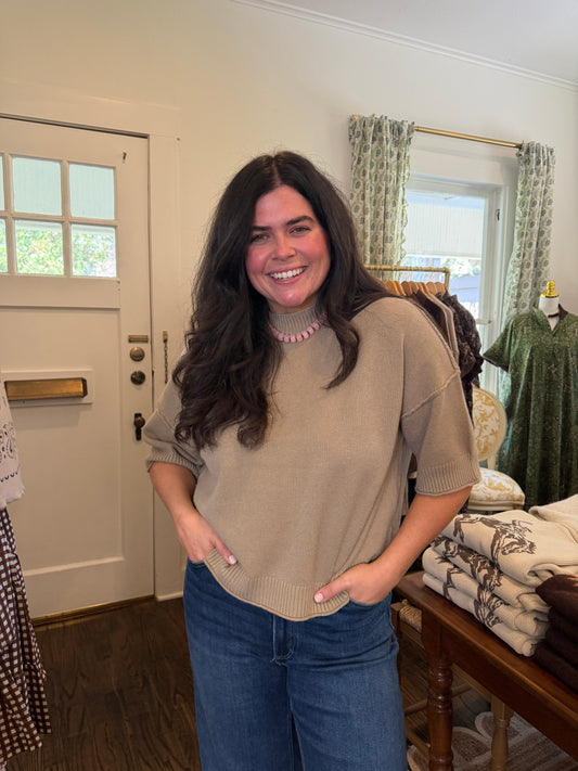 Stitched Sweater