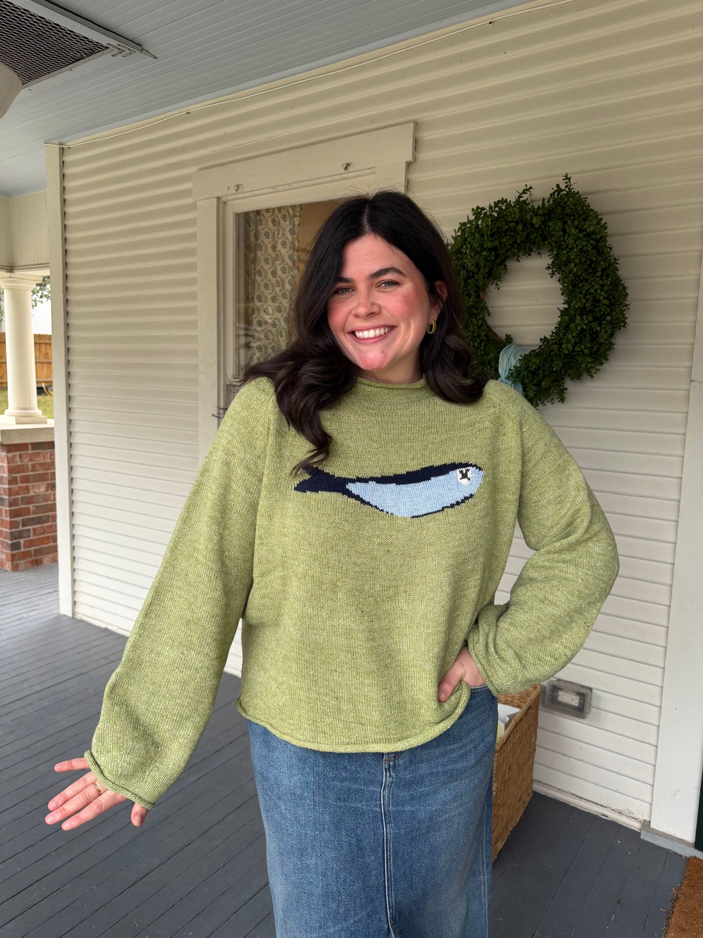 Gone Fishin' Sweater