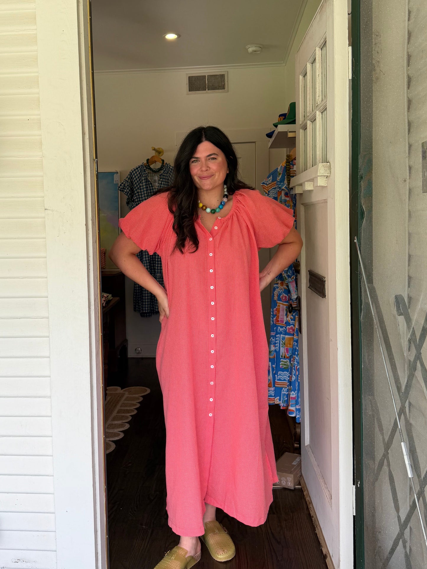 Starburst Midi Dress