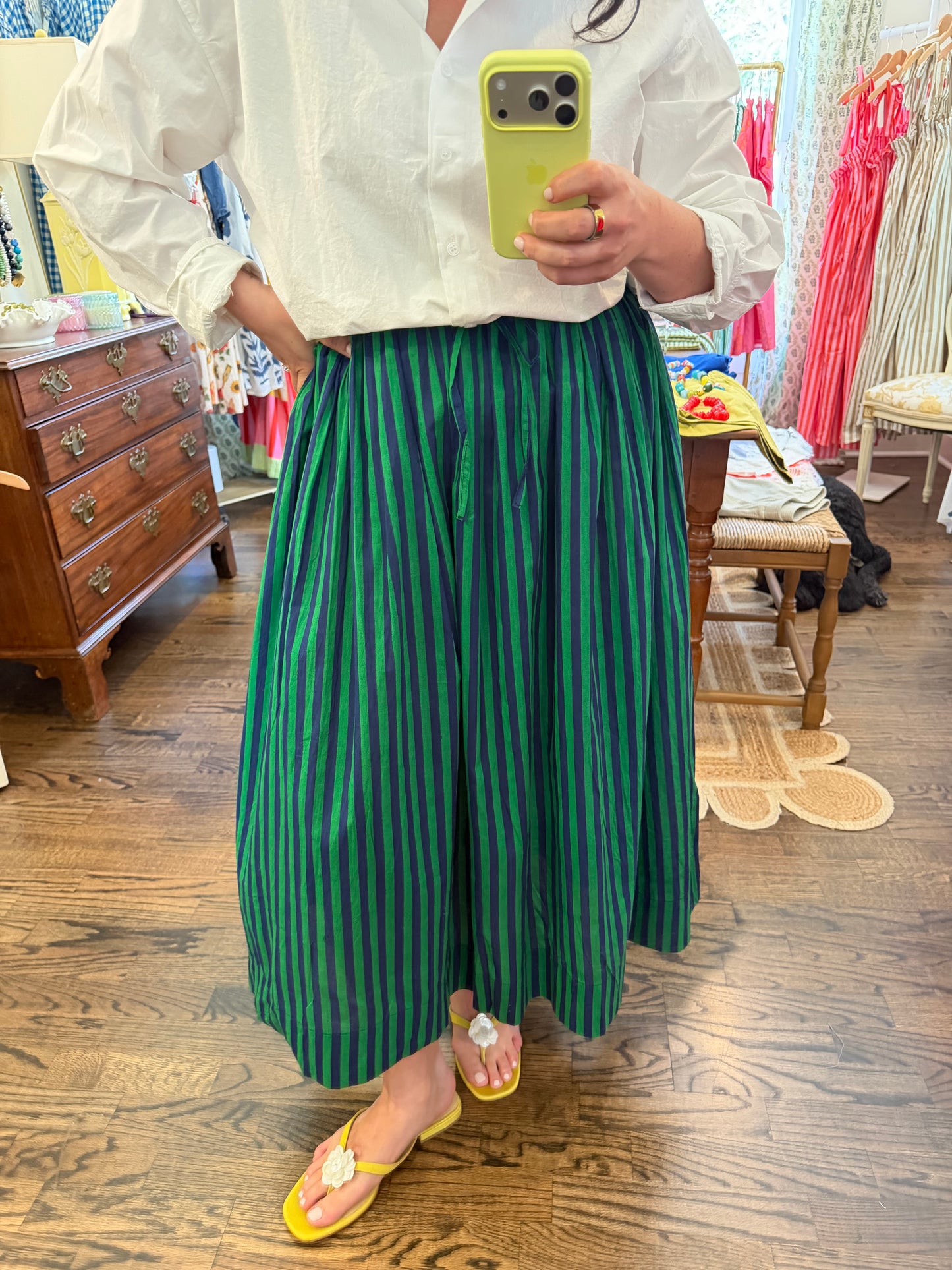 Keaton Stripe Skirt