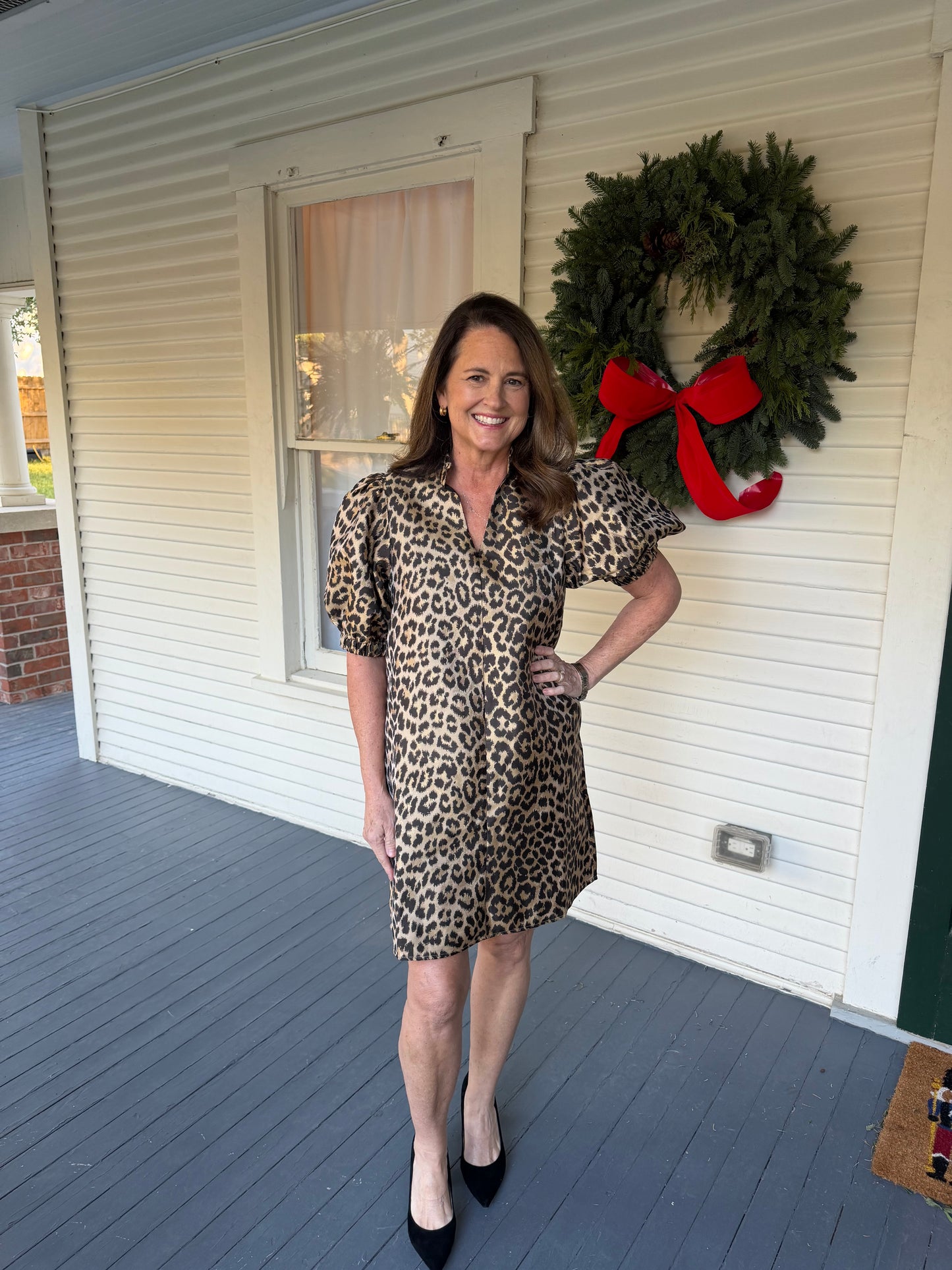 Puff Sleeve Party Dress