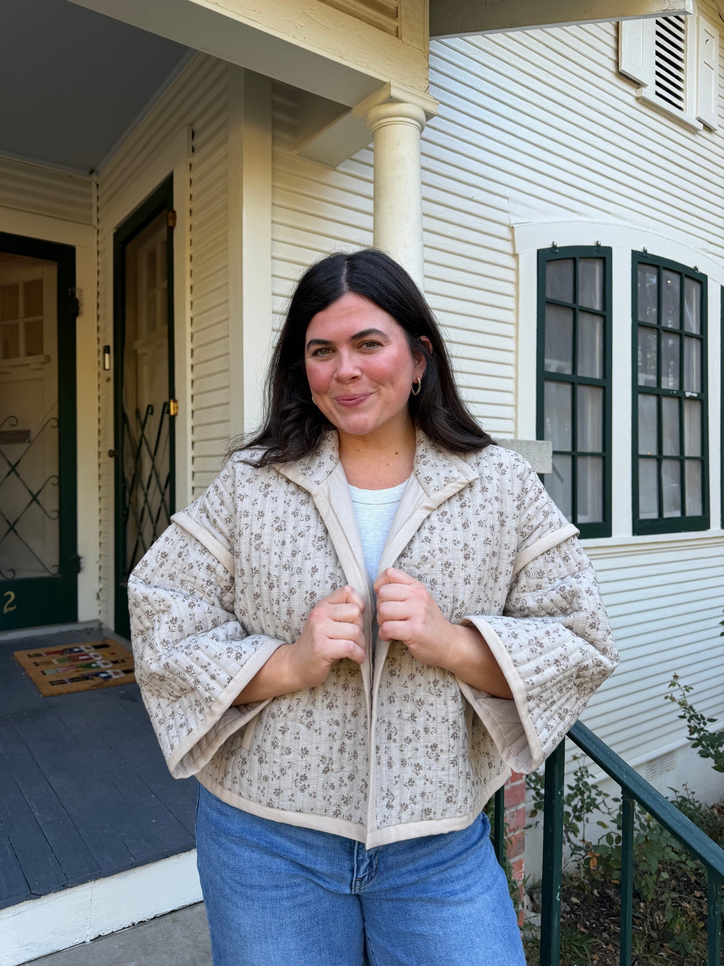 Floral Quilt Jacket