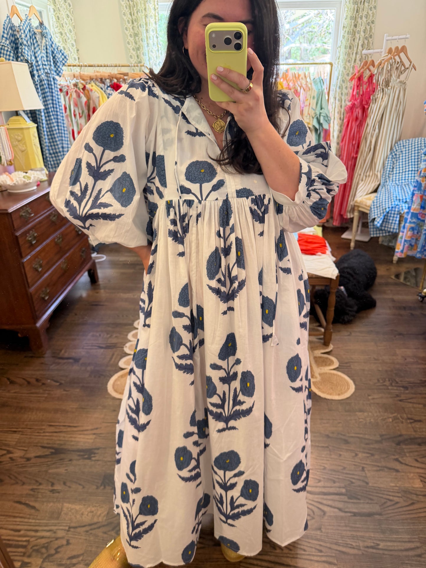 Marigold Midi Indigo