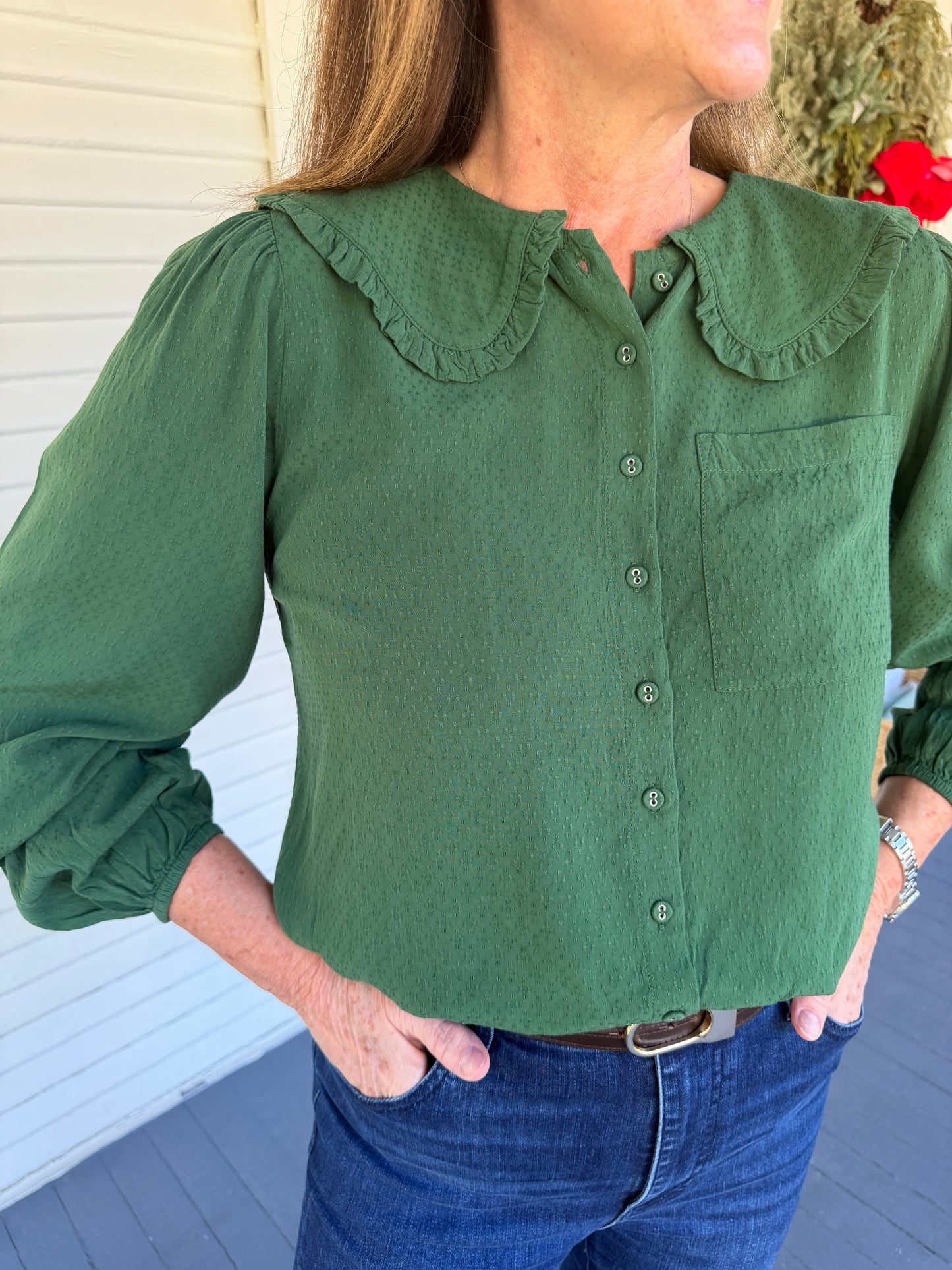 Emerald Blouse