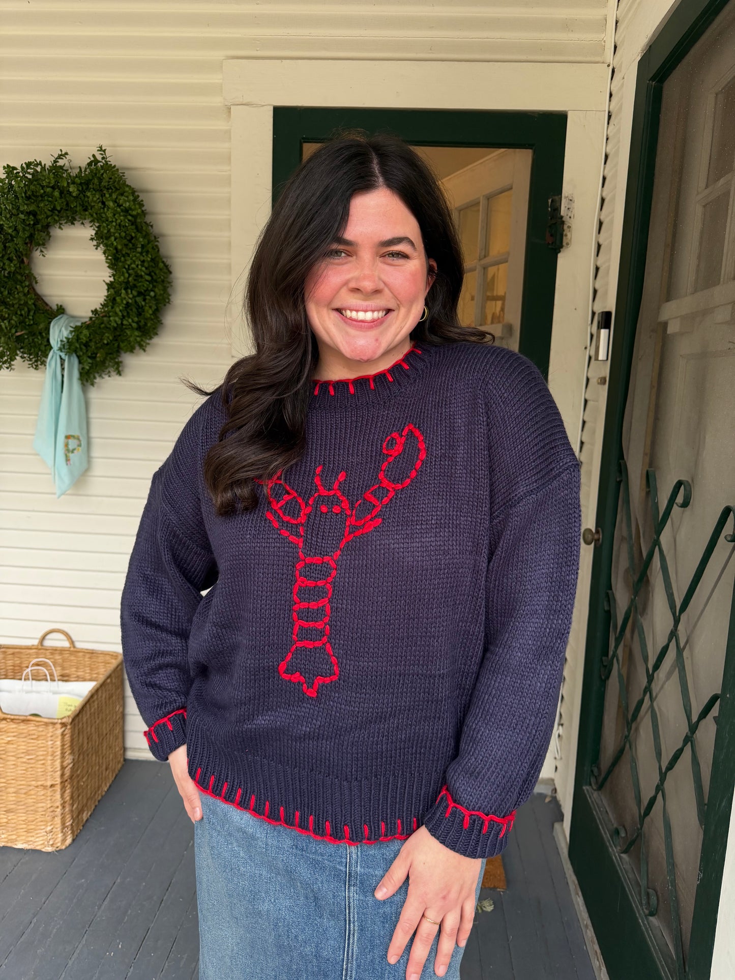 Lobster Knit Sweater