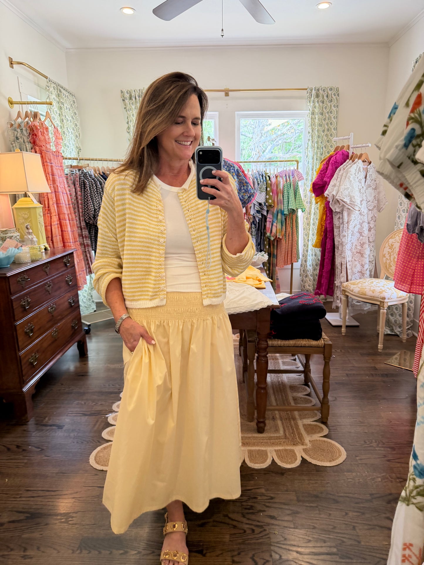 Butter Stripe Cardi