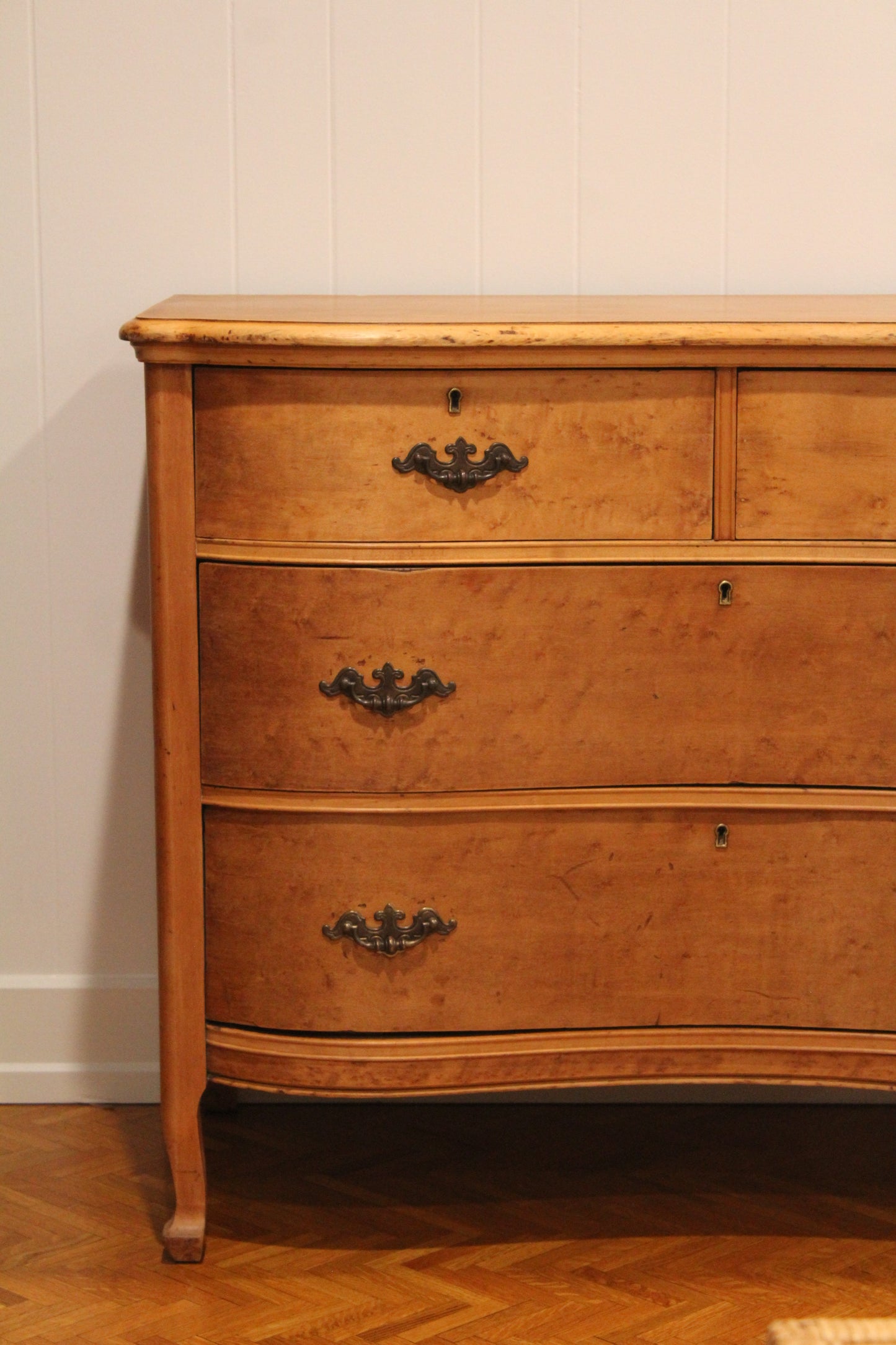 3 Drawer Wood Chest