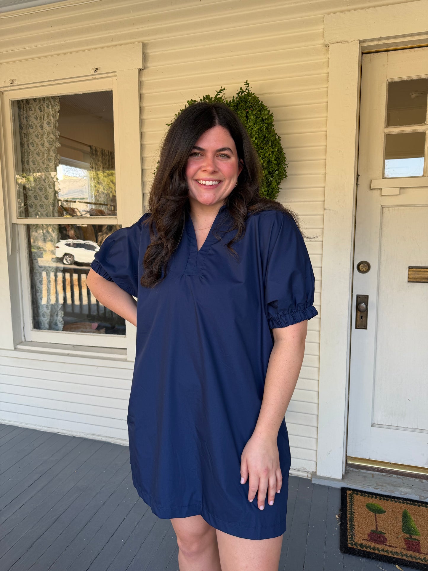 Everyday Navy Dress