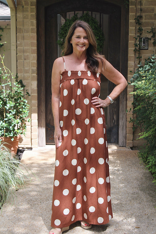 Polka Dot Maxi