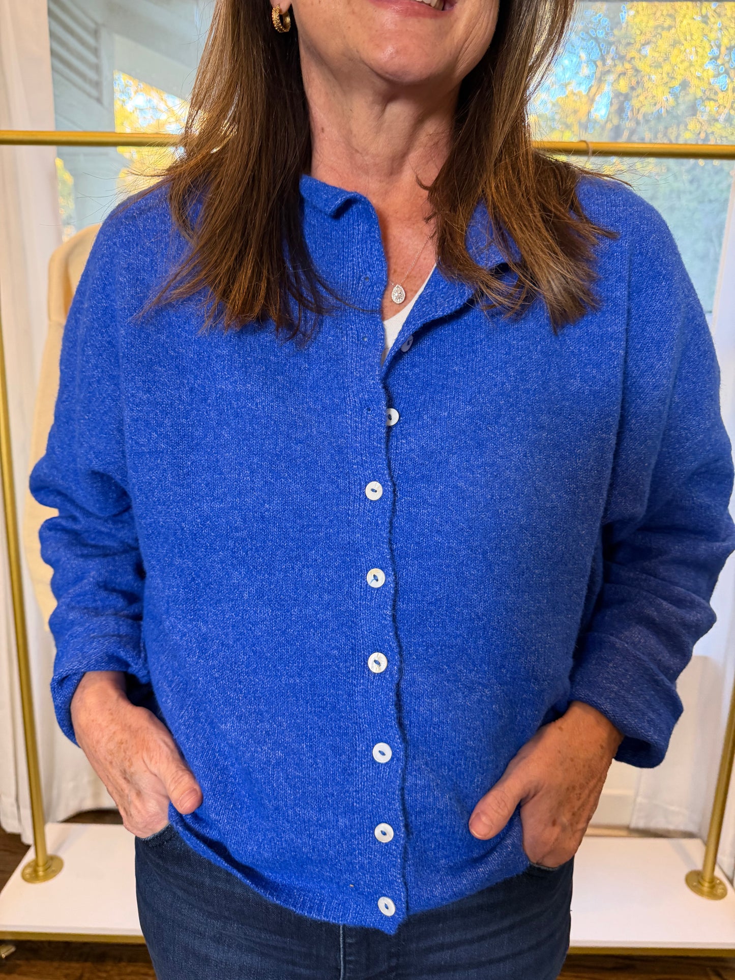 Cobalt Piper Cardigan