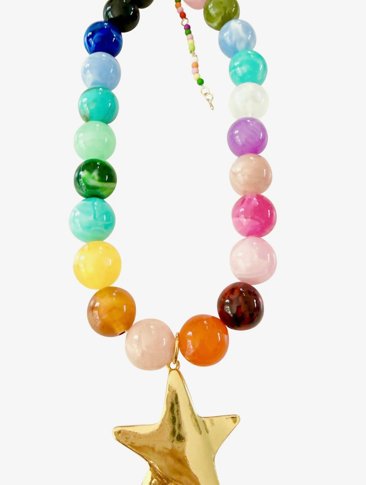 Rainbow Star Necklace