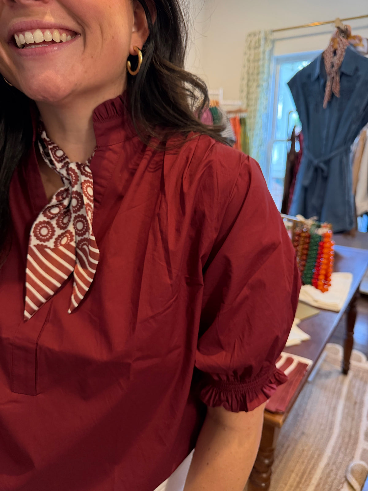 Puff Sleeve Blouse