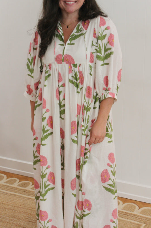 Hydrangea Dress Pink