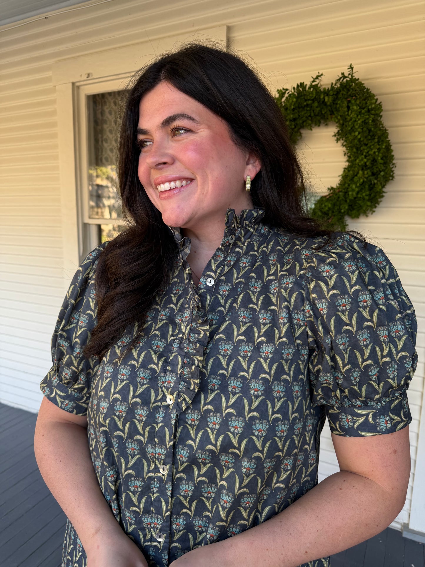 Navy Bailey Dress