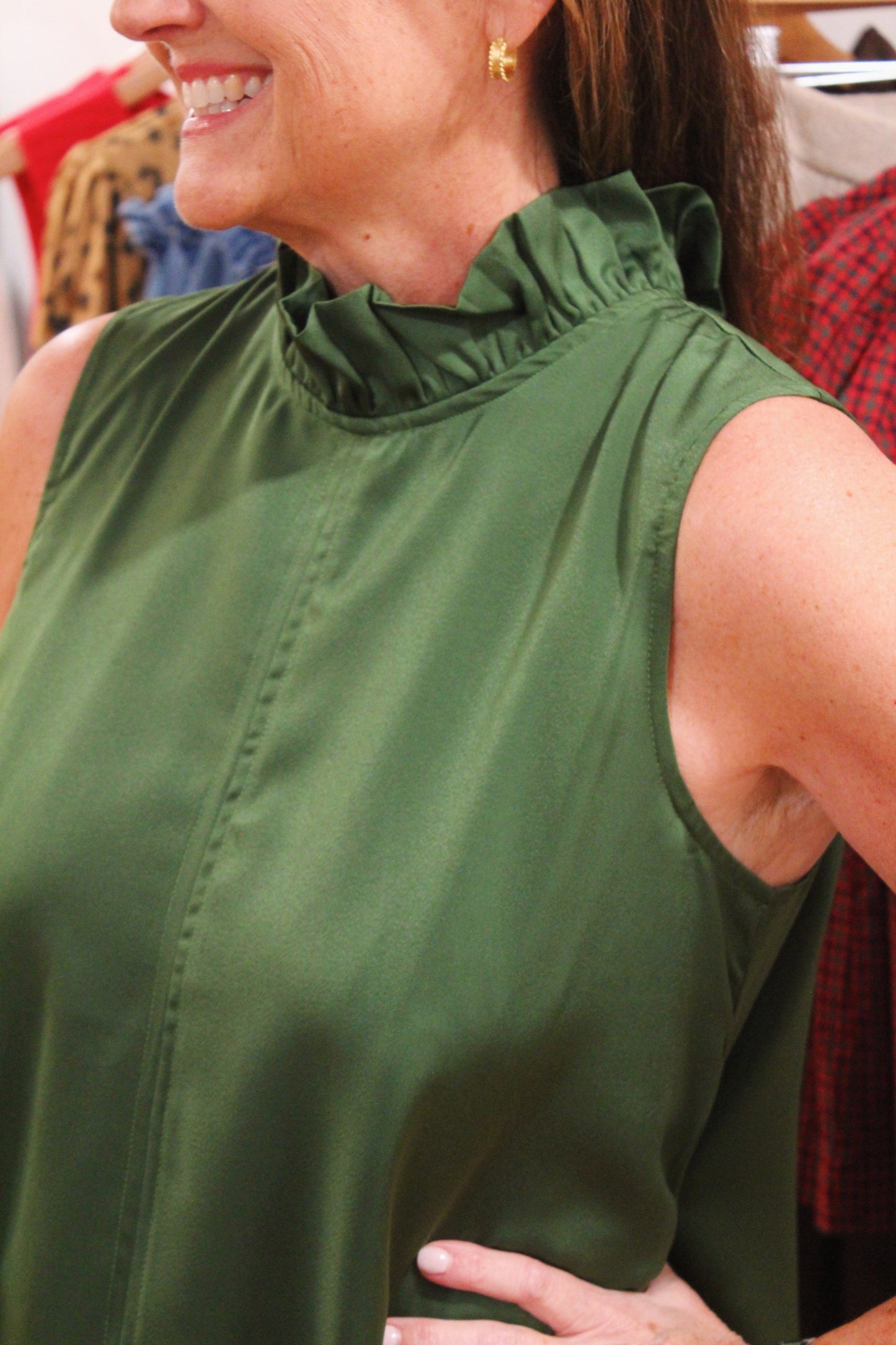 Green Party Dress