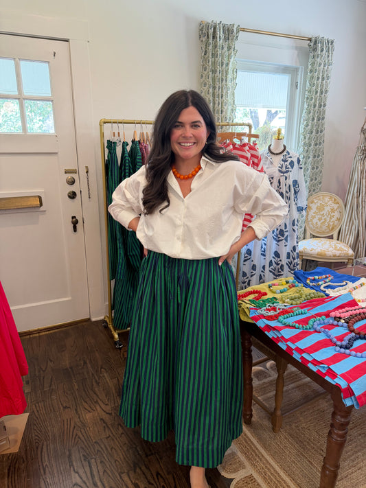 Keaton Stripe Skirt