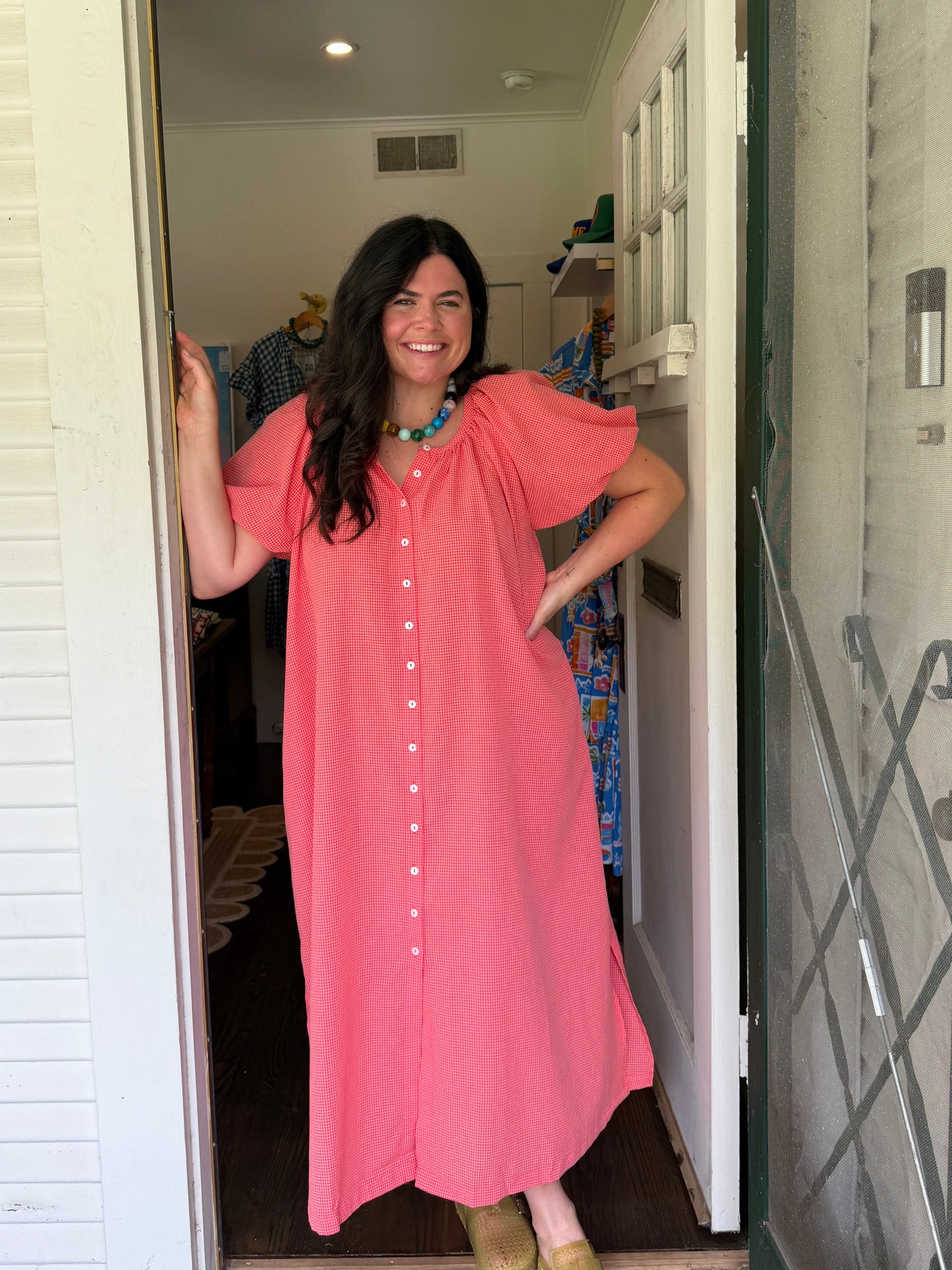 Starburst Midi Dress