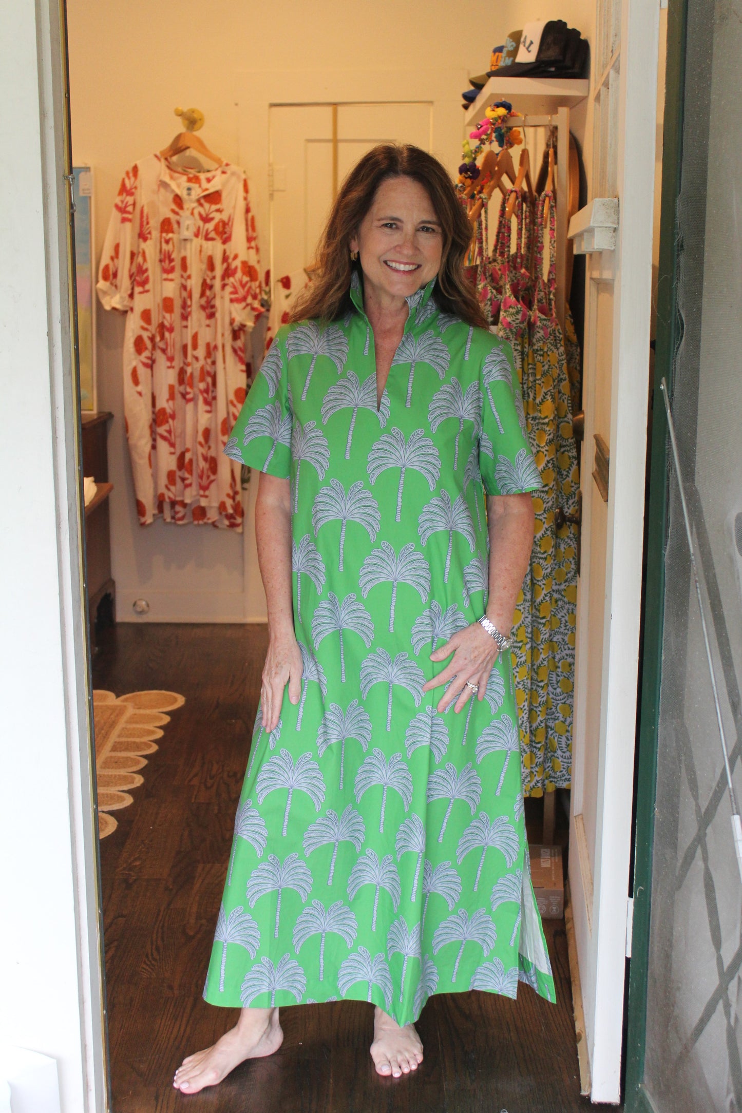 Georgia Palm Dress