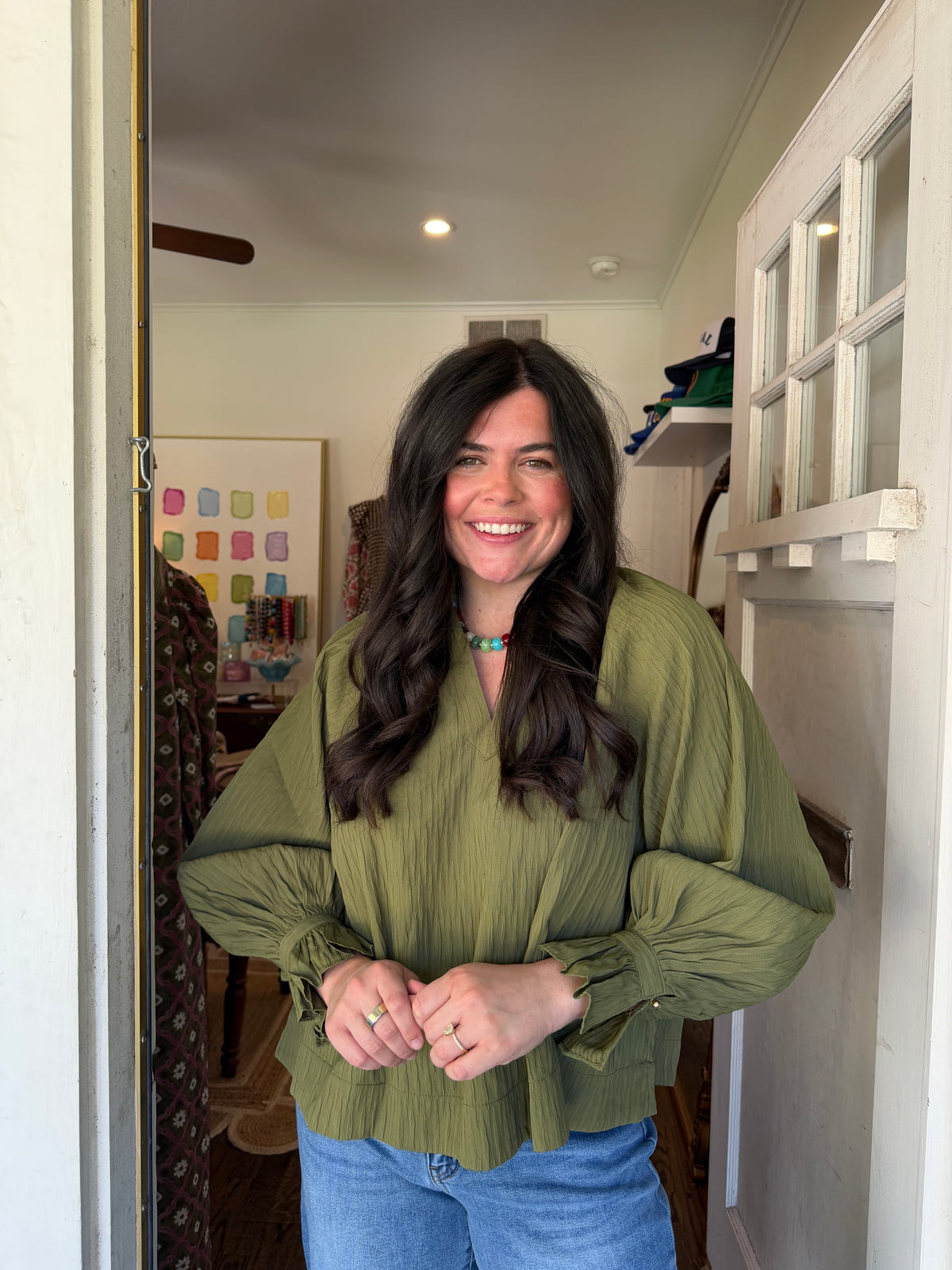 Verde Blouse