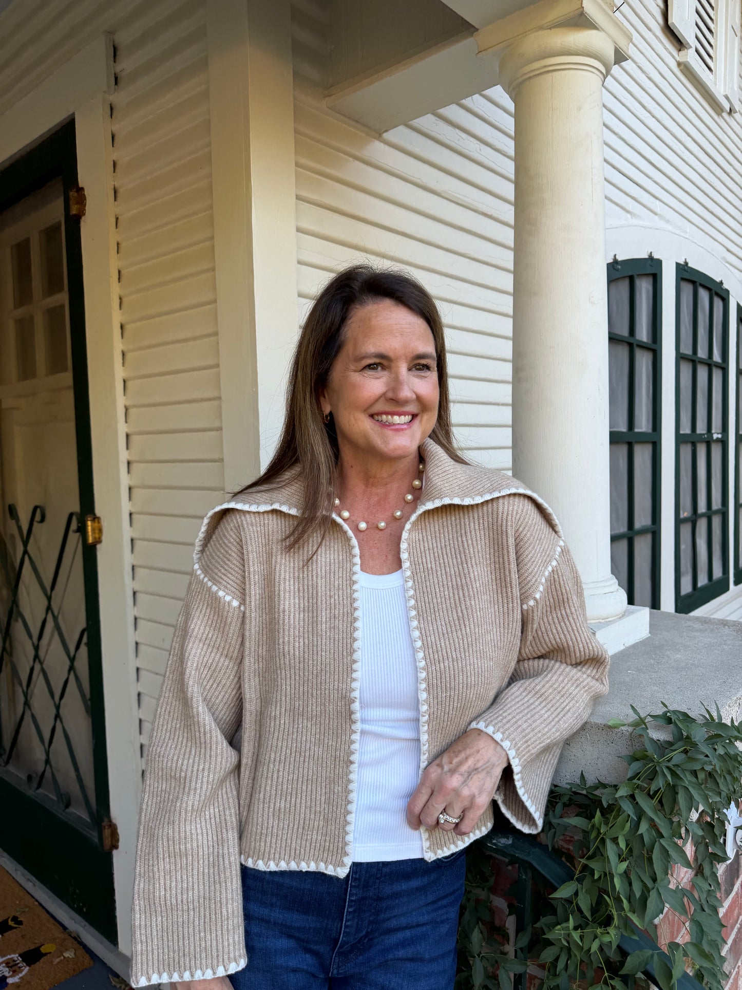 Collar Cardigan