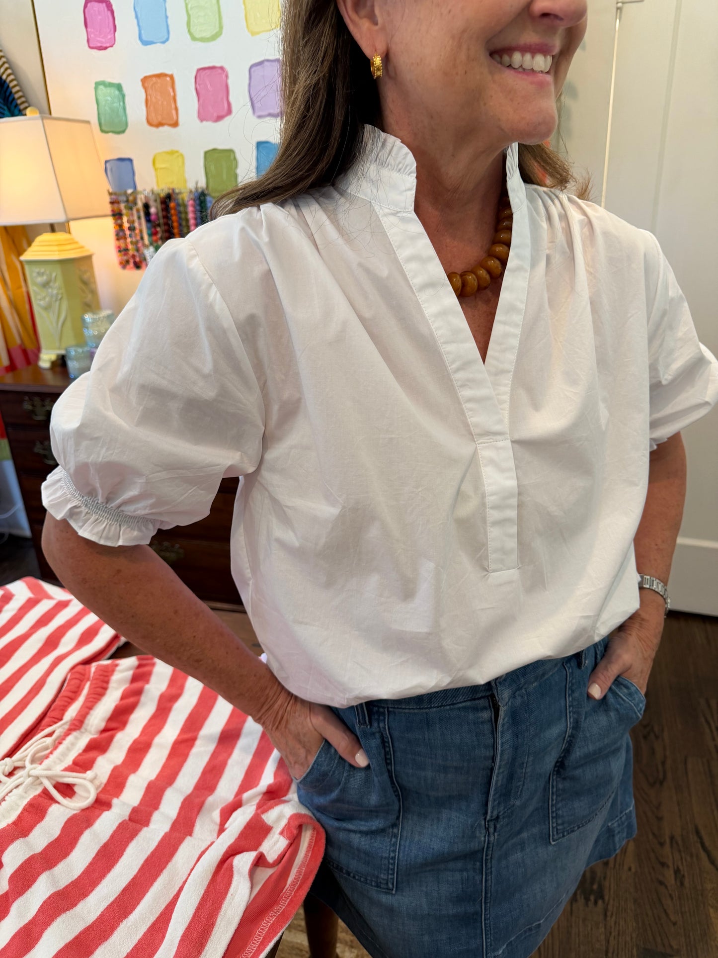 Puff Sleeve Blouse