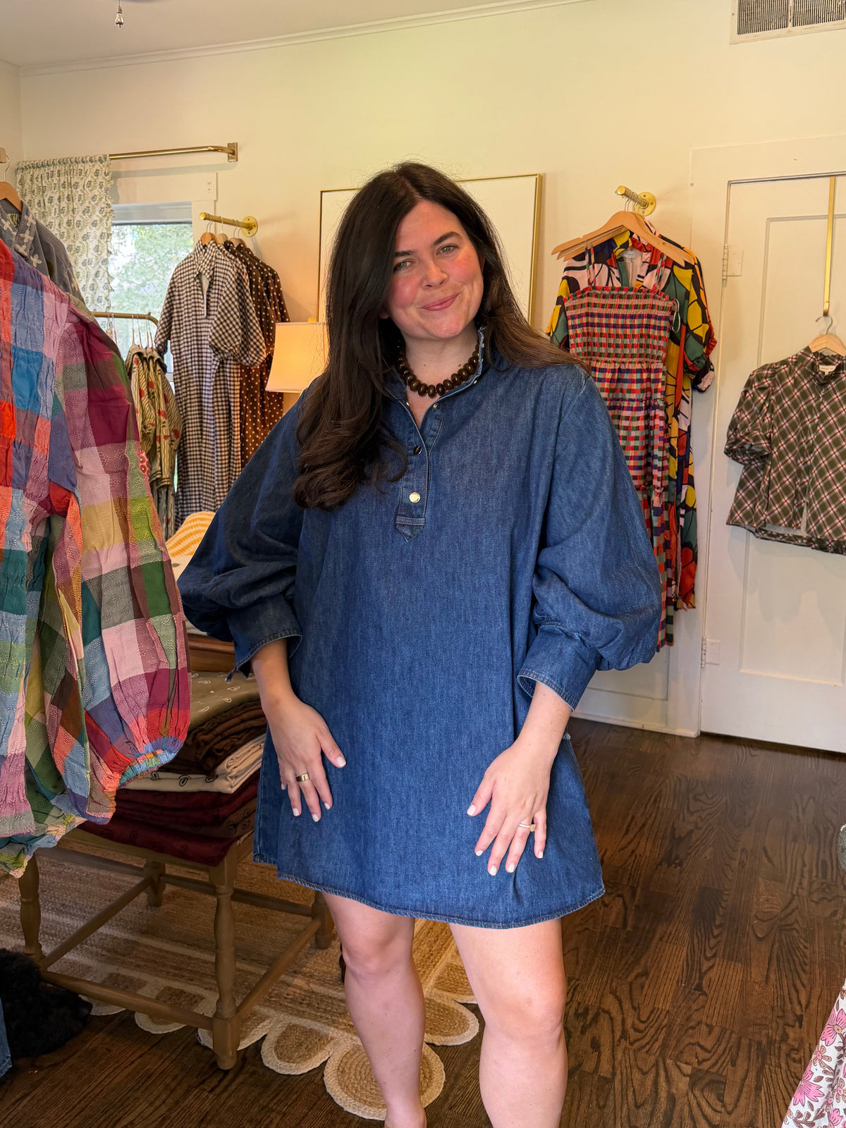Brookey Denim Dress