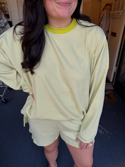 Oversized Ribbed Top
