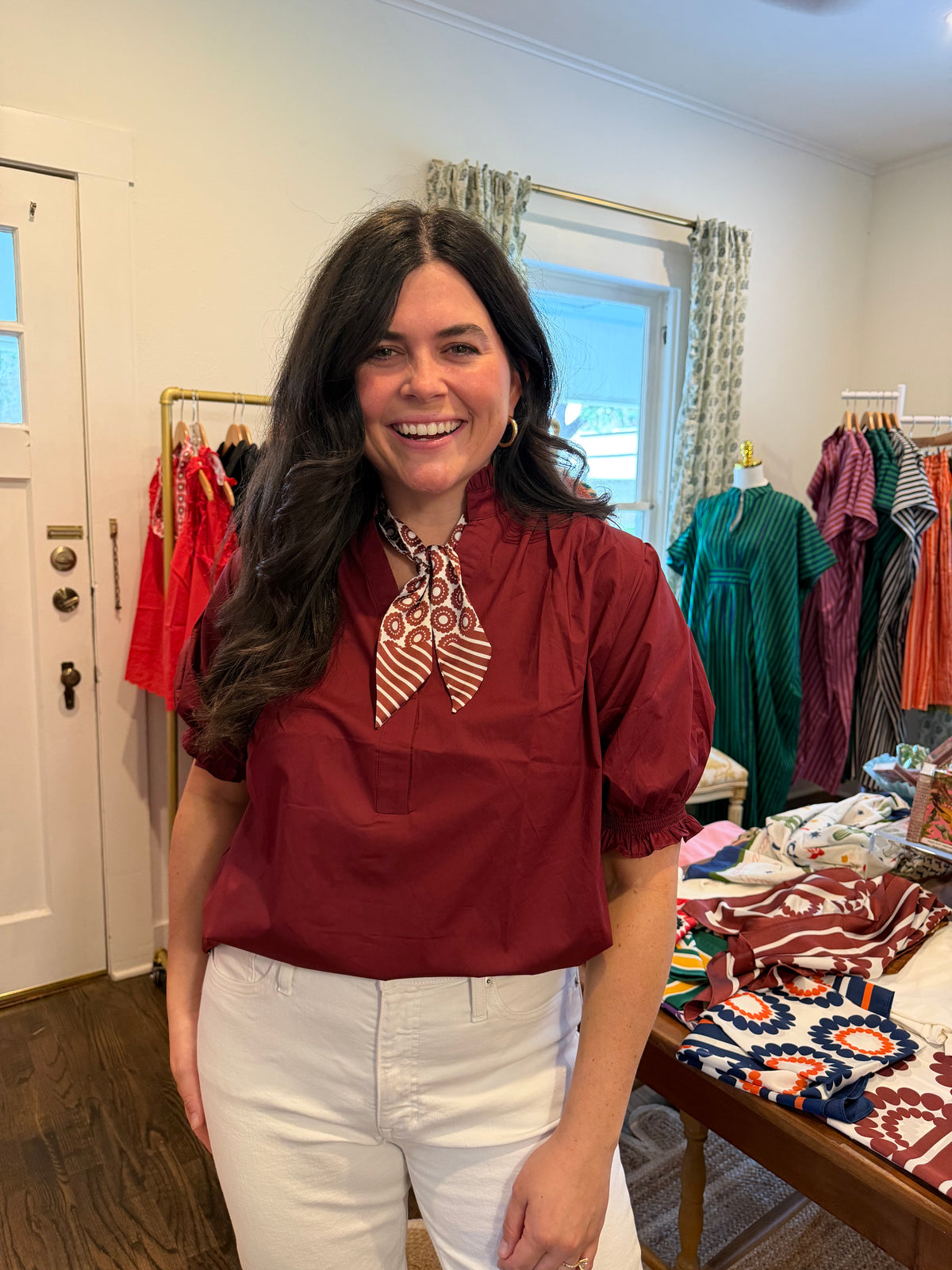 Puff Sleeve Blouse