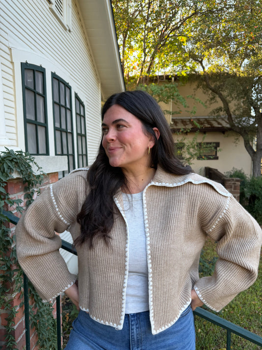 Collar Cardigan