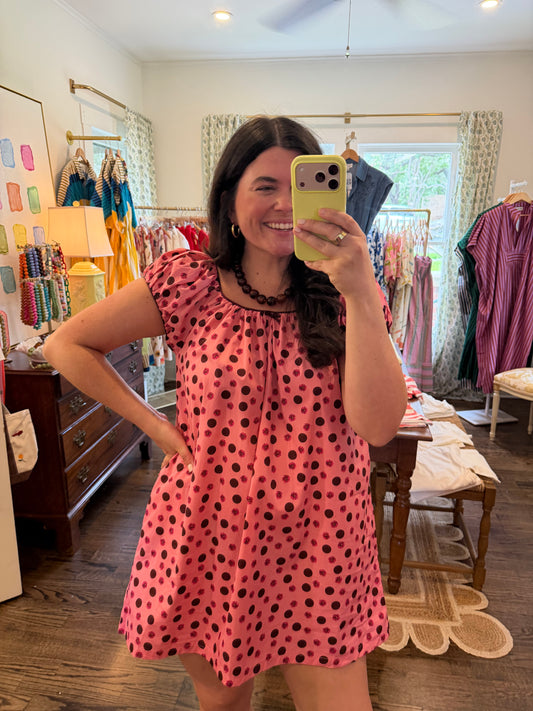 Polka Dot Babydoll Mini