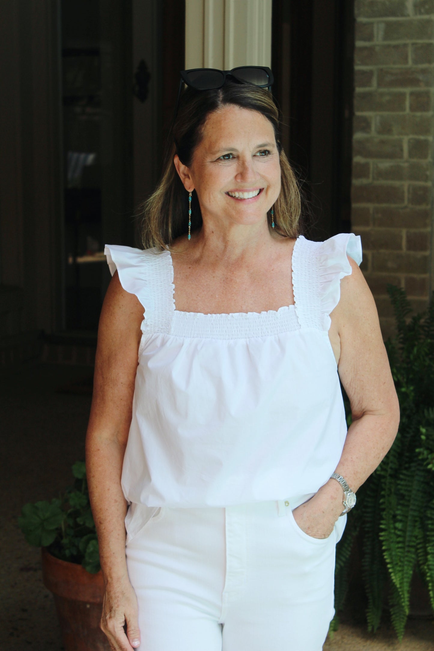 Summer Smocked Top
