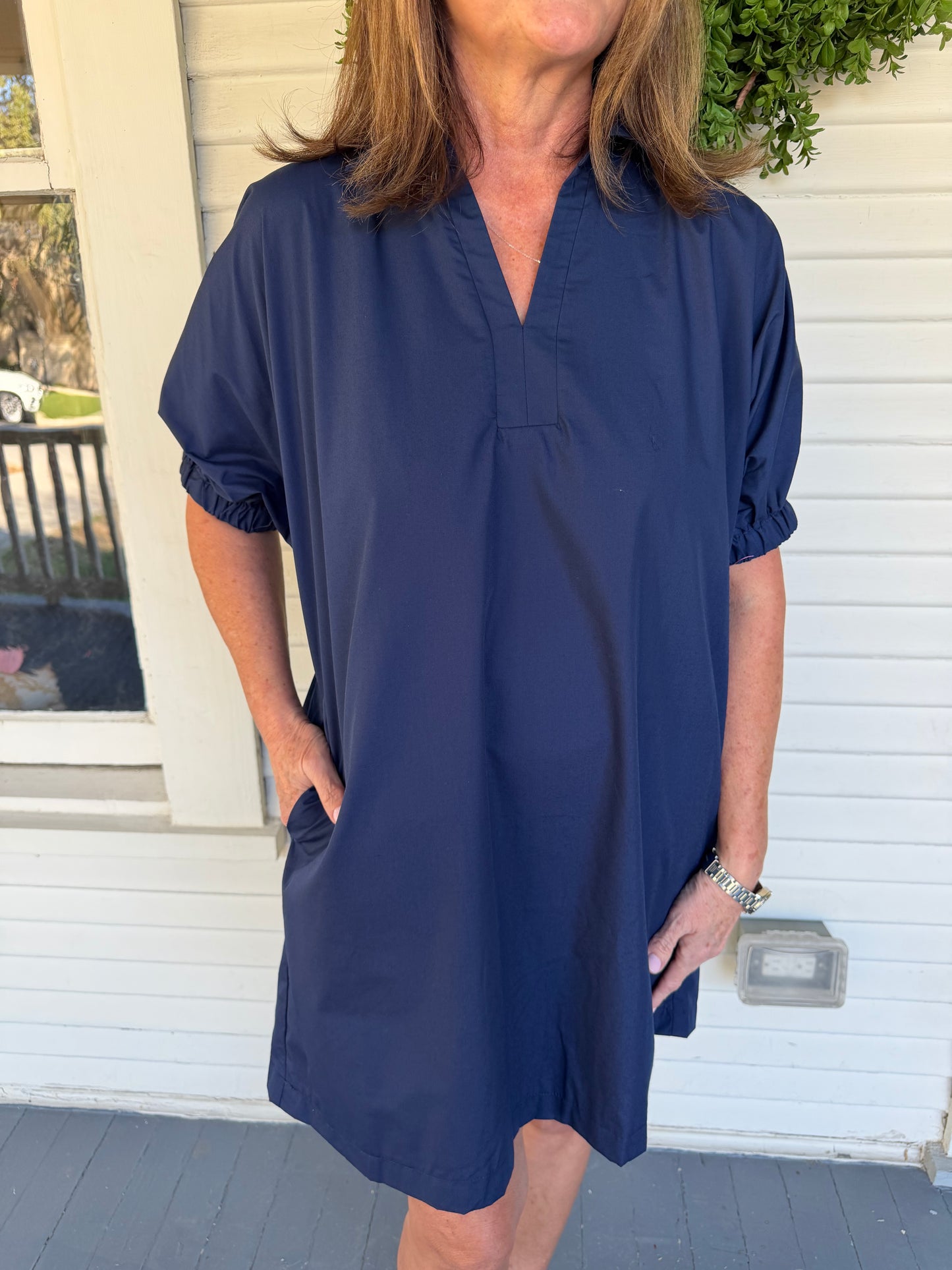 Everyday Navy Dress