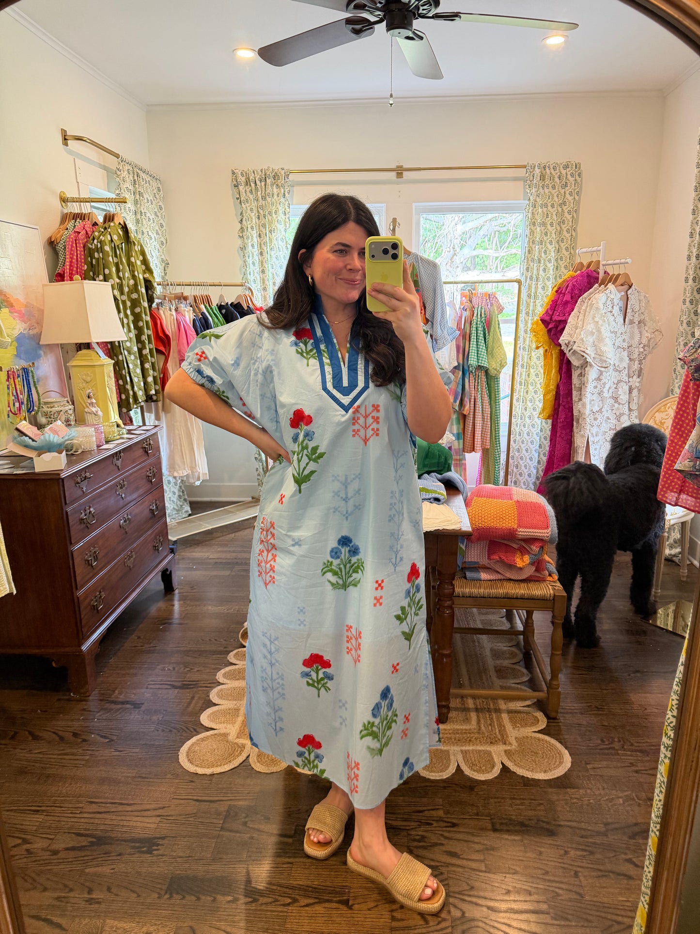Hamptons Caftan Blue