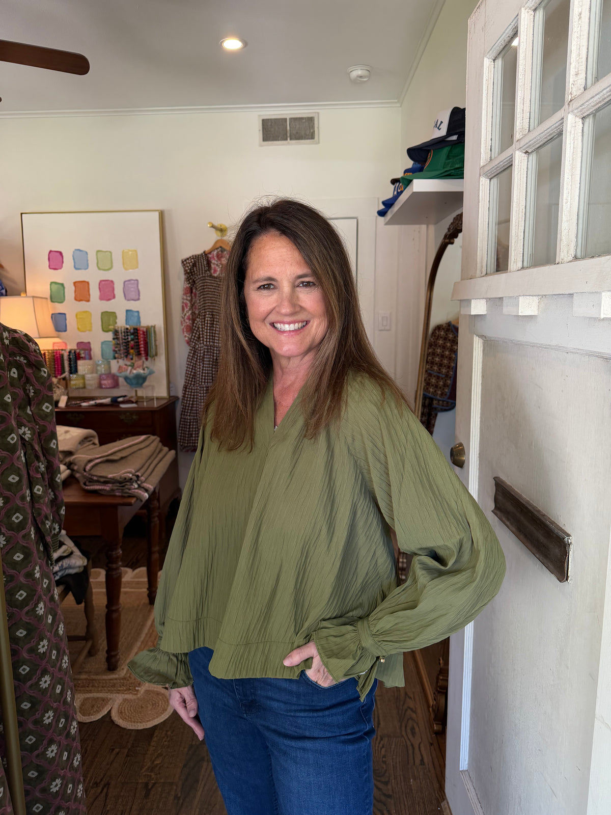 Verde Blouse
