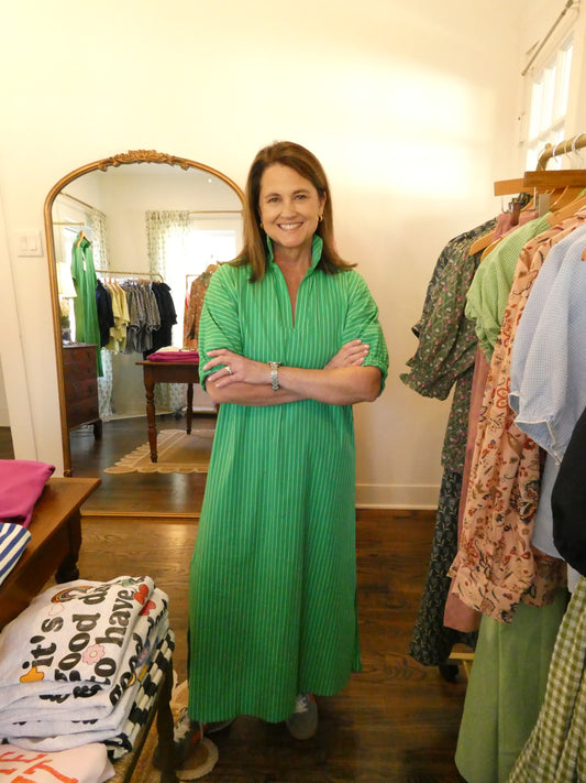 Kelly Green Caftan