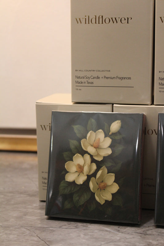 Under The Magnolia - Floral Matchbox