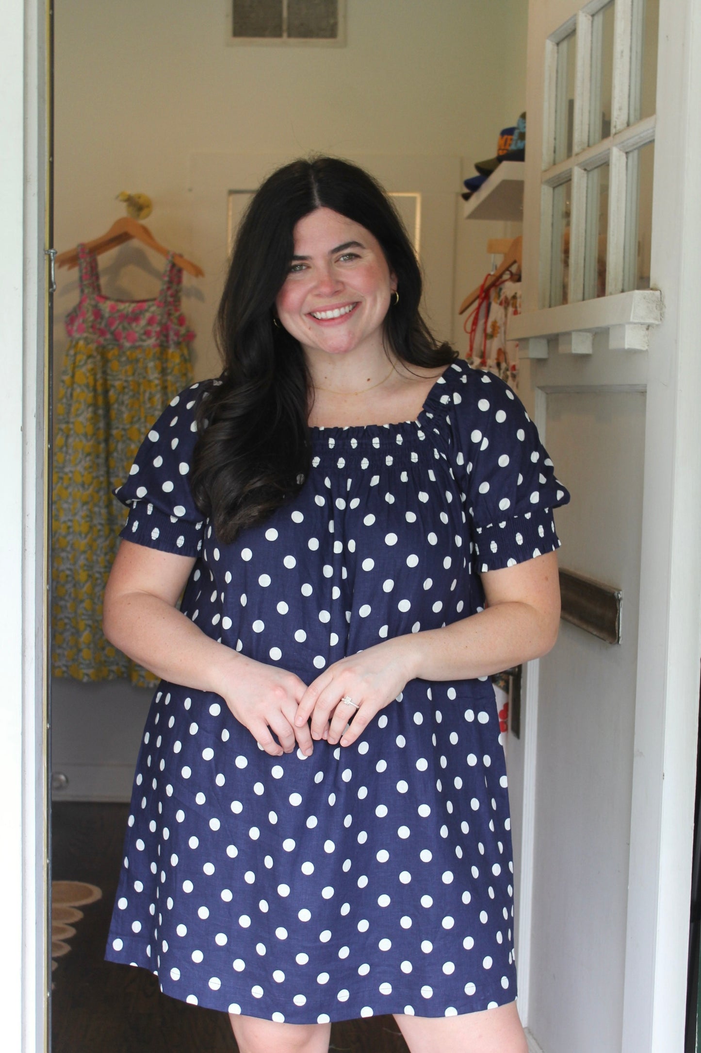 Ally Polka Dot Dress