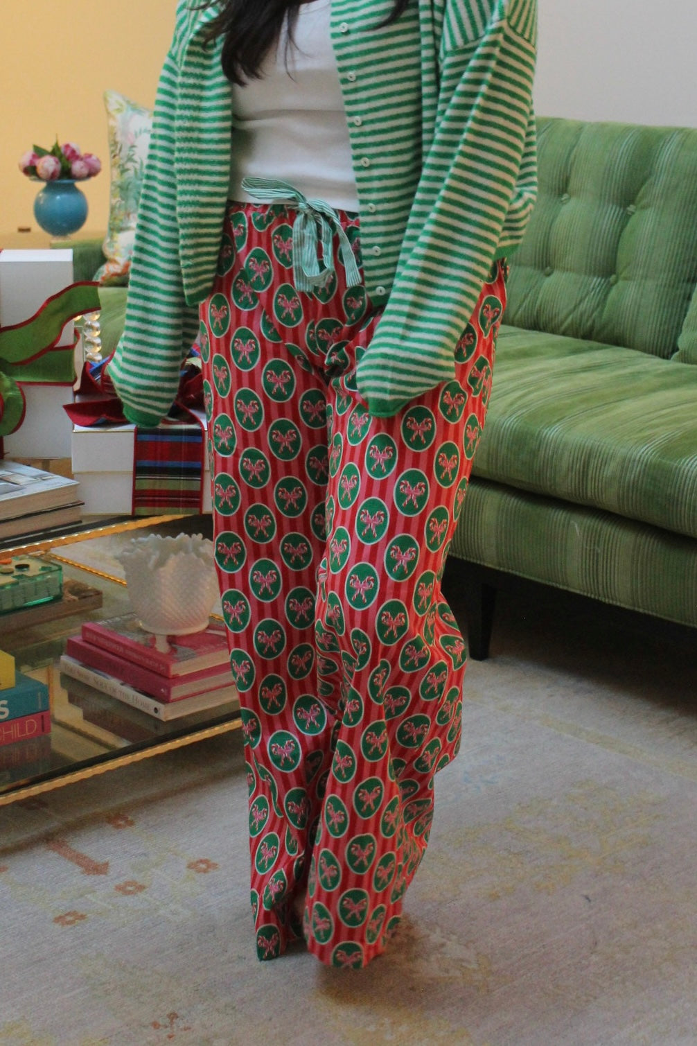 Candy Cane PJ Pants