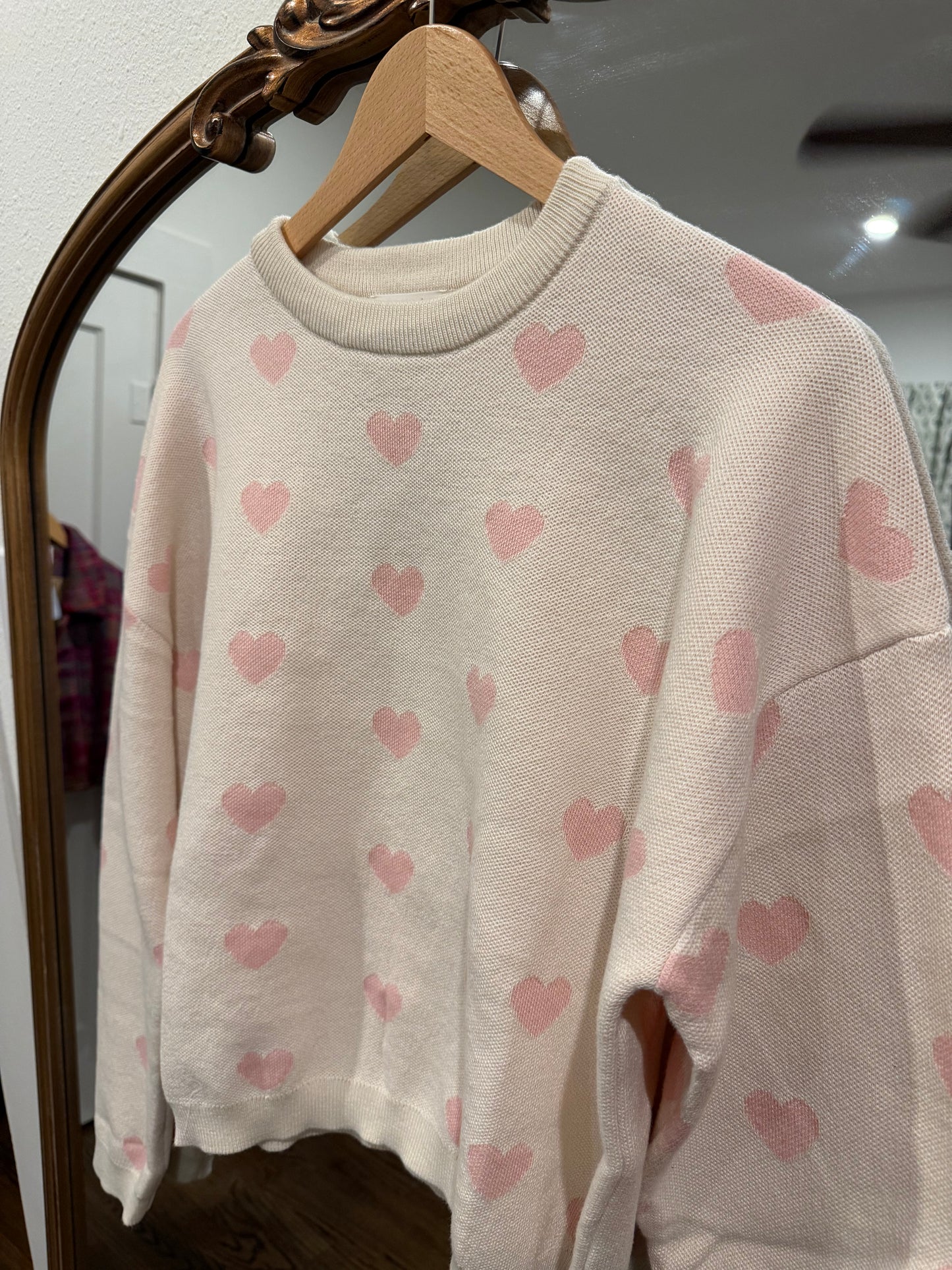 Candy Heart Pullover