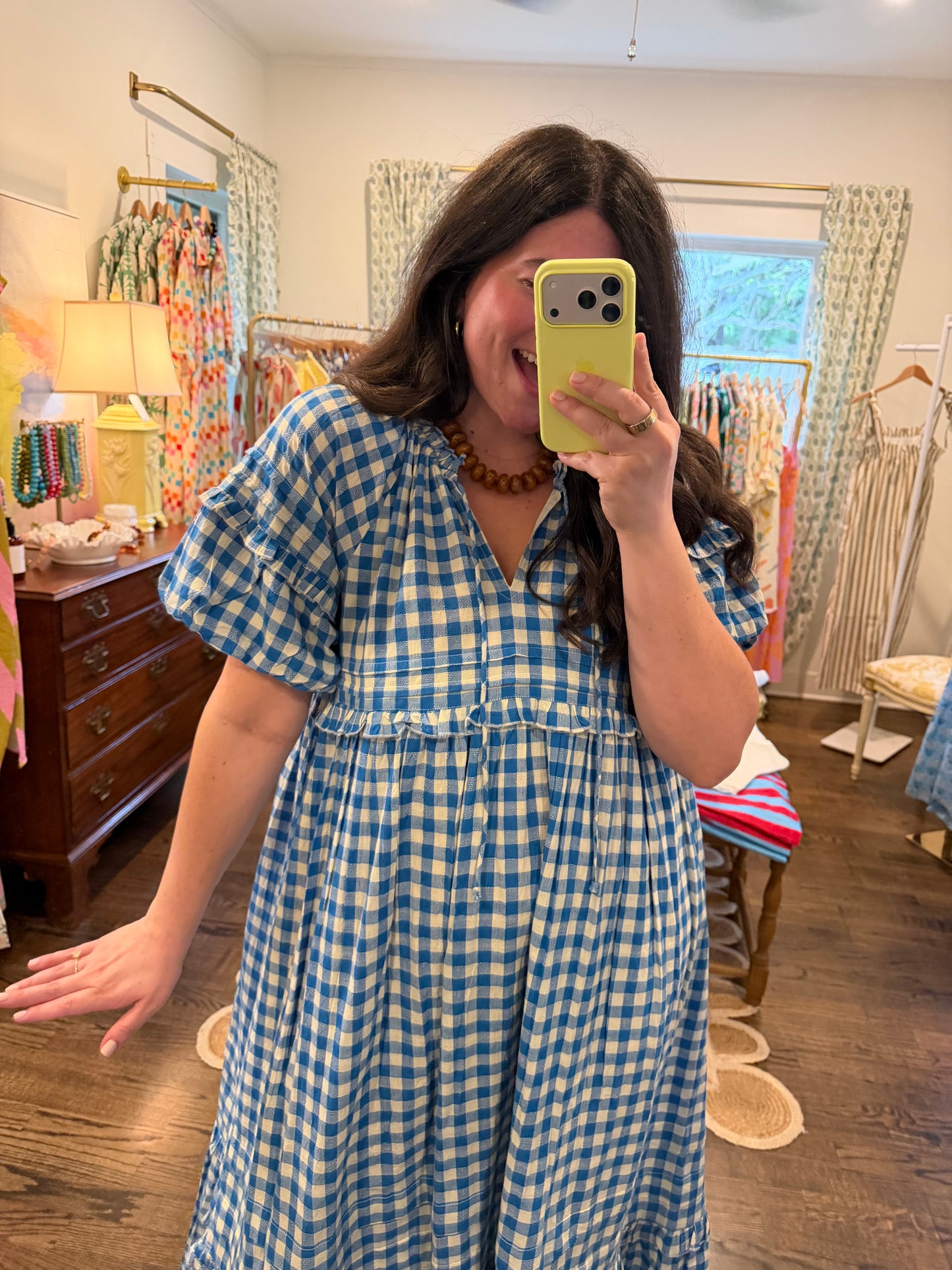 Charlotte Gingham Dress