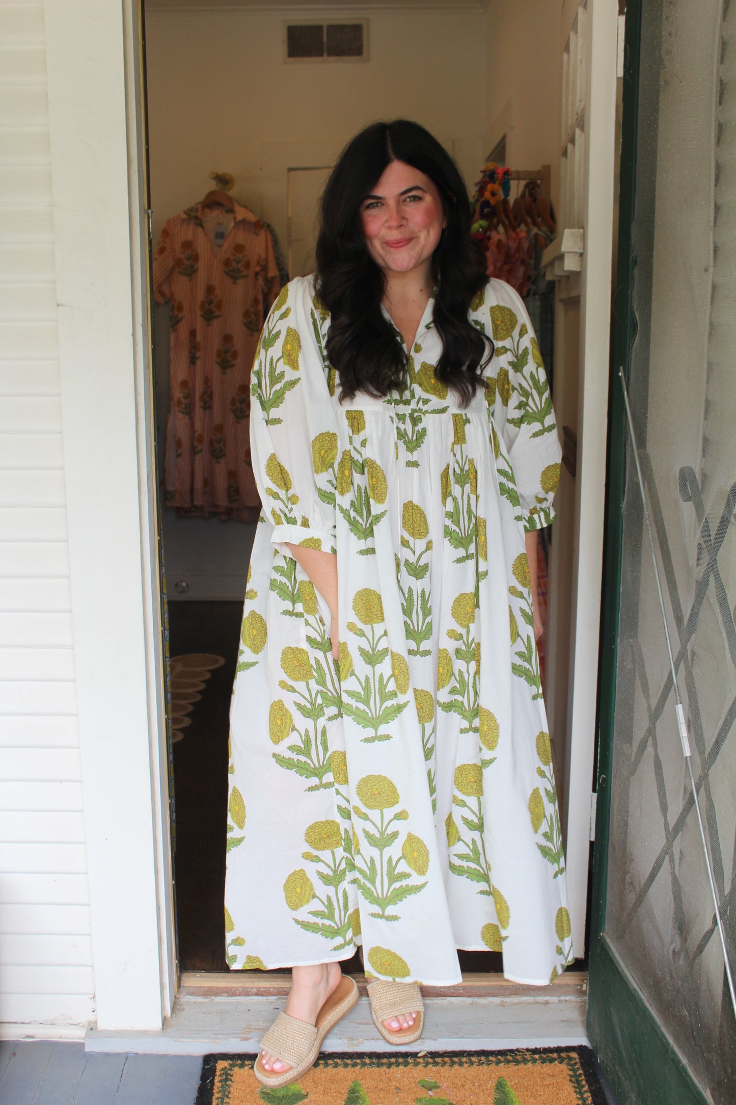Marigold Midi Green