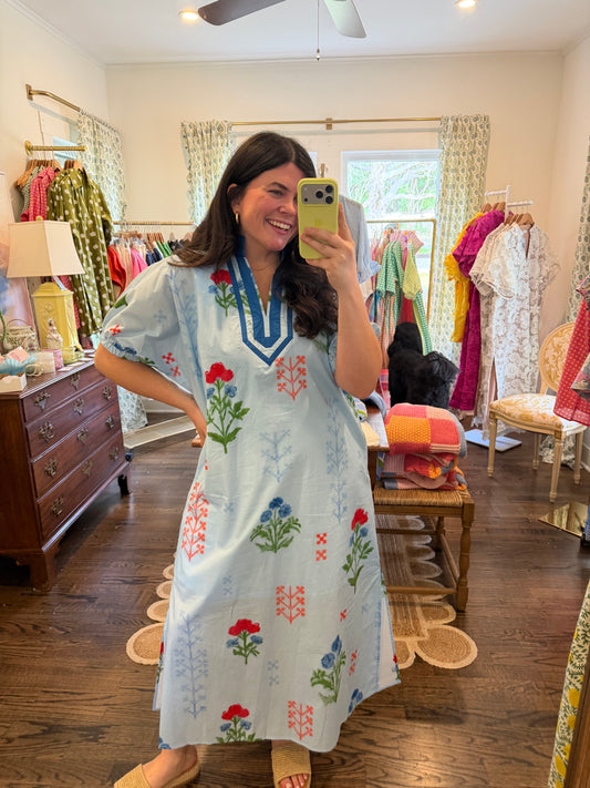 Hamptons Caftan Blue