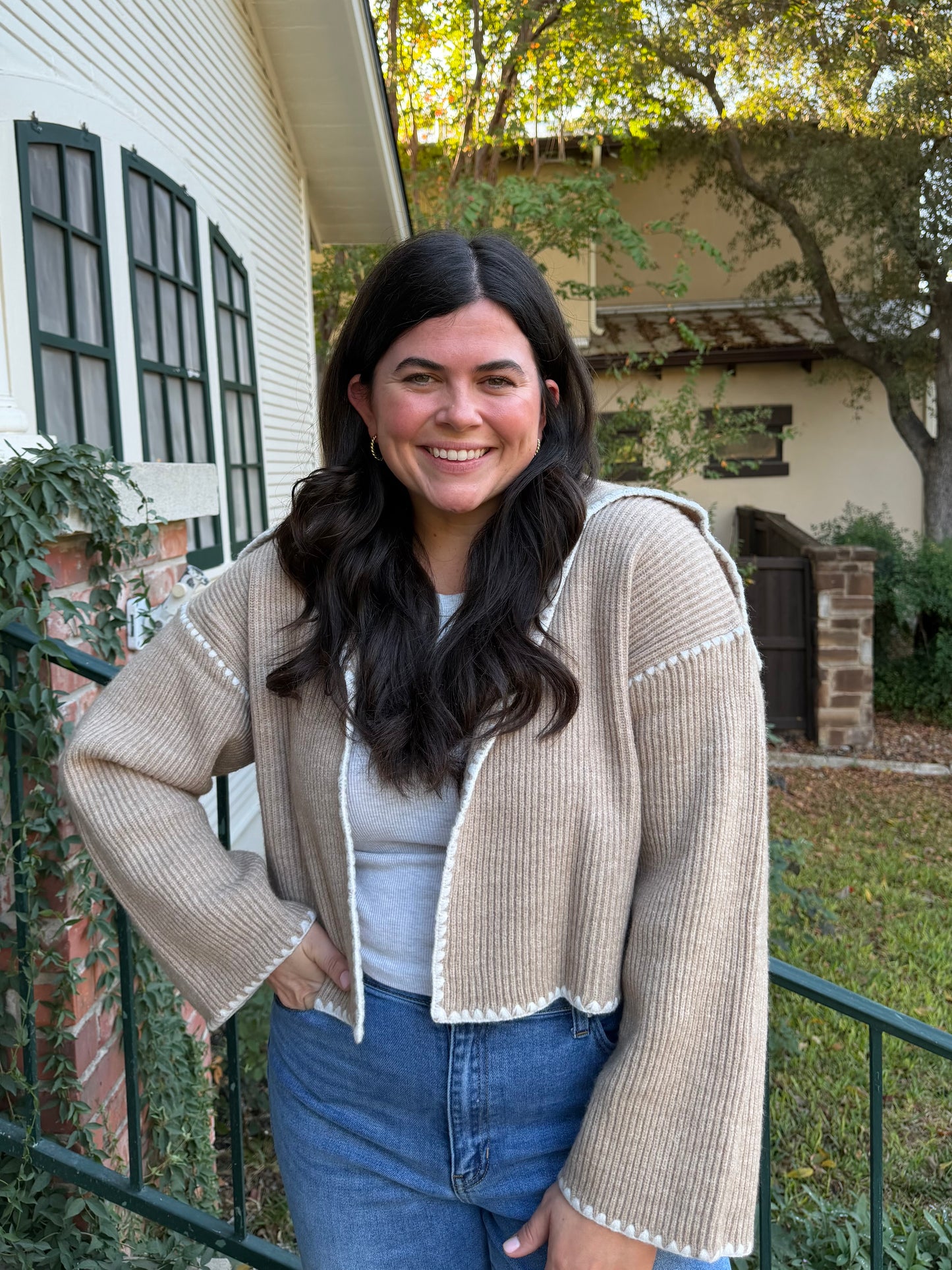 Collar Cardigan
